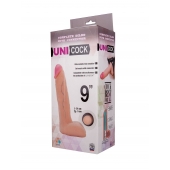 Фаллическая насадка Харнесс UNICOCK 9  - 24 см. - LOVETOY (А-Полимер) - купить с доставкой в Брянске