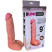 Фаллическая насадка Харнесс UNICOCK 9  - 24 см. - LOVETOY (А-Полимер) - купить с доставкой в Брянске