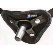 Вибрострапон с двумя насадками UniStrap - 18 и 18 см. - LOVETOY (А-Полимер) - купить с доставкой в Брянске
