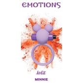 Сиреневое эрекционное виброколечко Emotions Minnie - Lola Games - в Брянске купить с доставкой