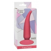 Розовая анальная пробка P-spot Teazer Pink - 12,2 см. - Lola Games - в Брянске купить с доставкой