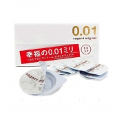 Супер тонкие презервативы Sagami Original 0.01 - 5 шт. - Sagami - купить с доставкой в Брянске