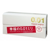 Супер тонкие презервативы Sagami Original 0.01 - 5 шт. - Sagami - купить с доставкой в Брянске