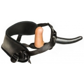 Женский страпон с вагинальной пробкой Woman Strap - 12 см. - LOVETOY (А-Полимер) - купить с доставкой в Брянске