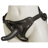 Женский страпон с вагинальной пробкой Woman Strap - 12 см. - LOVETOY (А-Полимер) - купить с доставкой в Брянске
