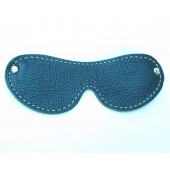 Кожаная маска на глаза - БДСМ Арсенал - купить с доставкой в Брянске