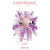 Розовое эрекционное виброколечко Emotions Minnie Light pink - Lola Games - в Брянске купить с доставкой