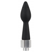 Чёрная анальная насадка для душа Anal Douche Rear Splash - Orion - купить с доставкой в Брянске