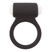 Чёрное эрекционное виброкольцо LIT-UP SILICONE STIMU RING 3 BLACK - Dream Toys - в Брянске купить с доставкой