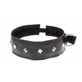 Полиуретановый ошейник с пуклями Collar with Studs - Blush Novelties - купить с доставкой в Брянске