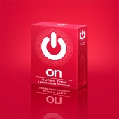 Супертонкие презервативы ON) Super Thin - 3 шт. - ON) - купить с доставкой в Брянске