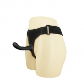 Страпон с изогнутой головкой Ultra Harness Curvy Dildo - 15,8 см. - Baile - купить с доставкой в Брянске