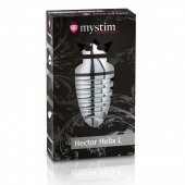 Анальный плаг для электростимуляции Hector Helix Buttplug L - 11,5 см. - MyStim - купить с доставкой в Брянске