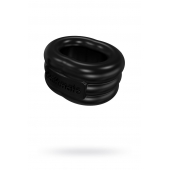 Чёрное эрекционное виброкольцо Stretch - Bathmate - в Брянске купить с доставкой