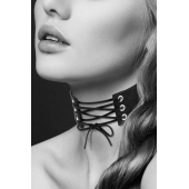 Оригинальный ошейник-чокер со шнуровкой - Bijoux Pour Toi - купить с доставкой в Брянске