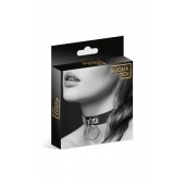 Узенький ошейник из полиуретана с кольцом - Bijoux Pour Toi - купить с доставкой в Брянске