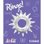 Прозрачное эрекционное кольцо Rings Cristal - Lola Games - в Брянске купить с доставкой
