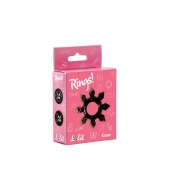 Чёрное эрекционное кольцо Rings Gear - Lola Games - в Брянске купить с доставкой