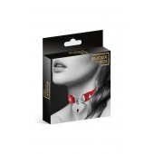 Красный чокер с замком в форме сердца - Bijoux Pour Toi - купить с доставкой в Брянске