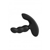 Черный силиконовый стимулятор простаты Levett Nitoc с пультом ДУ - Levett - в Брянске купить с доставкой