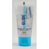 Интимная смазка на водной основе Glide - 30 мл. - HOT - купить с доставкой в Брянске