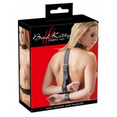 Фиксация на шею и запястья Bad Kitty Neck and Hand Restraints - Orion - купить с доставкой в Брянске