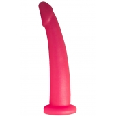 Розовый стимулятор простаты из геля - 18 см. - LOVETOY (А-Полимер) - в Брянске купить с доставкой