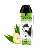 Интимный гель TOKO Pear   Exotic Green Tea с ароматом груши и зеленого чая - 165 мл. - Shunga - купить с доставкой в Брянске