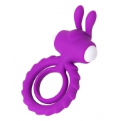 Фиолетовое эрекционное кольцо на пенис JOS  GOOD BUNNY - JOS - в Брянске купить с доставкой