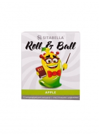 Стимулирующий презерватив-насадка Roll   Ball Apple - Sitabella - купить с доставкой в Брянске