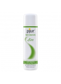 Лубрикант на водной основе pjur WOMAN Aloe - 100 мл. - Pjur - купить с доставкой в Брянске