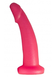 Розовый плаг-массажёр для простаты - 13,5 см. - LOVETOY (А-Полимер) - в Брянске купить с доставкой