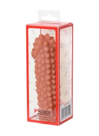 Телесная насадка на фаллос с бугорками KOKOS Extreme Sleeve 10 - 15,8 см. - KOKOS - в Брянске купить с доставкой