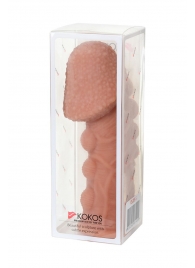 Насадка на фаллос с пузыриками, венками и ребристостью KOKOS Extreme Sleeve 09 - 12,7 см. - KOKOS - в Брянске купить с доставкой