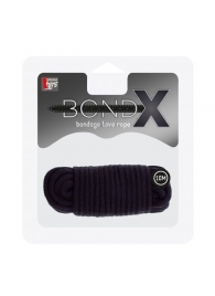 Черная веревка для связывания BONDX LOVE ROPE - 10 м. - Dream Toys - купить с доставкой в Брянске