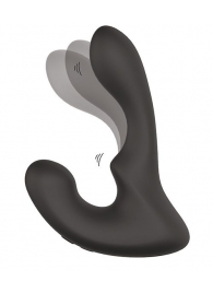 Чёрный массажер простаты с 2 моторами BOOTY ROCKER - Dream Toys - в Брянске купить с доставкой