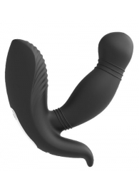 Черный вибромассажер простаты PROSTATE HERO - Dream Toys - в Брянске купить с доставкой