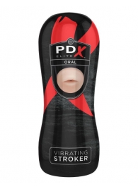 Мастурбатор-ротик Vibrating Oral Stroker - Pipedream - в Брянске купить с доставкой