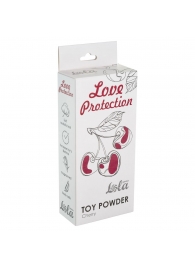 Пудра для игрушек Love Protection с ароматом вишни - 30 гр. - Lola Games - купить с доставкой в Брянске