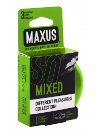 Презервативы в железном кейсе MAXUS Mixed - 3 шт. - Maxus - купить с доставкой в Брянске