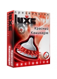 Презерватив LUXE  Exclusive   Красный Камикадзе  - 1 шт. - Luxe - купить с доставкой в Брянске