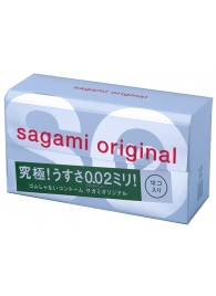 Ультратонкие презервативы Sagami Original - 12 шт. - Sagami - купить с доставкой в Брянске