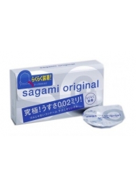 Ультратонкие презервативы Sagami Original QUICK - 6 шт. - Sagami - купить с доставкой в Брянске