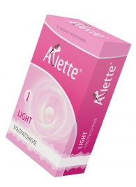 Ультратонкие презервативы Arlette Light - 6 шт. - Arlette - купить с доставкой в Брянске