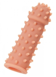 Телесная реалистичная насадка KOKOS Extreme Sleeve 03 с дополнительной стимуляцией - 12,7 см. - KOKOS - в Брянске купить с доставкой Телесная реалистичная насадка KOKOS Extreme Sleeve 03 с дополнительной стимуляцией - 12,7 см. - KOKOS - в Брянске купить с доставкой