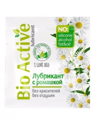 Пробник лубриканта на водной основе Bio Active - 3 гр. - Биоритм - купить с доставкой в Брянске