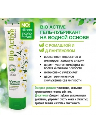 Лубрикант на водной основе Bio Active - 100 гр. - Биоритм - купить с доставкой в Брянске