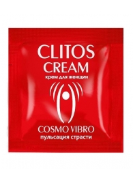 Пробник возбуждающего крема для женщин Clitos Cream - 1,5 гр. - Биоритм - купить с доставкой в Брянске