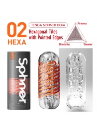Мастурбатор SPINNER Hexa - Tenga - в Брянске купить с доставкой