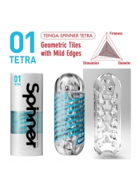 Мастурбатор SPINNER Tetra - Tenga - в Брянске купить с доставкой